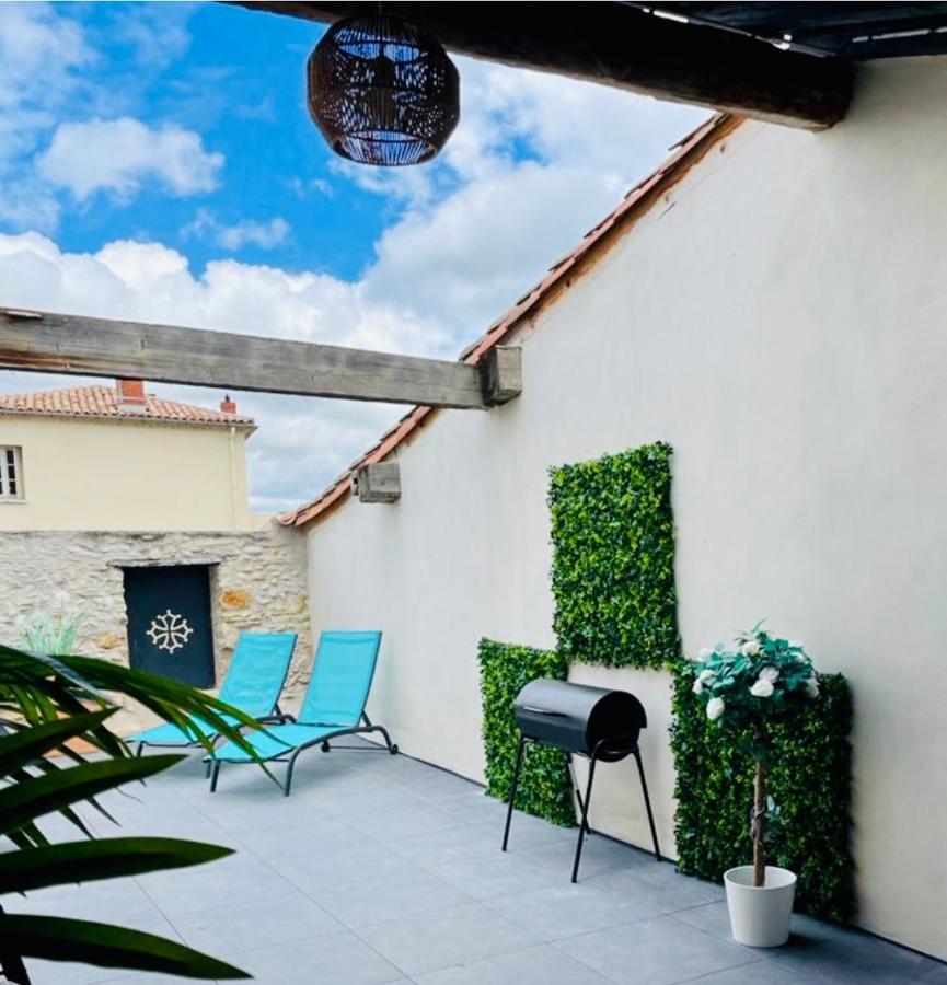 Villa Elegant And Charming Townhouse With Roof Terrace Limoux Exterior foto